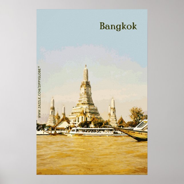 Bangkok, Thailand Poster (Front)