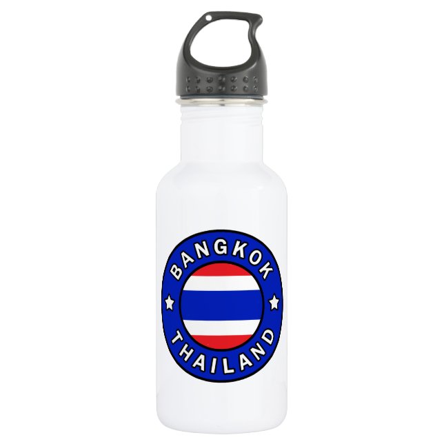 Bangkok Thailand Stainless Steel Water Bottle (Front)