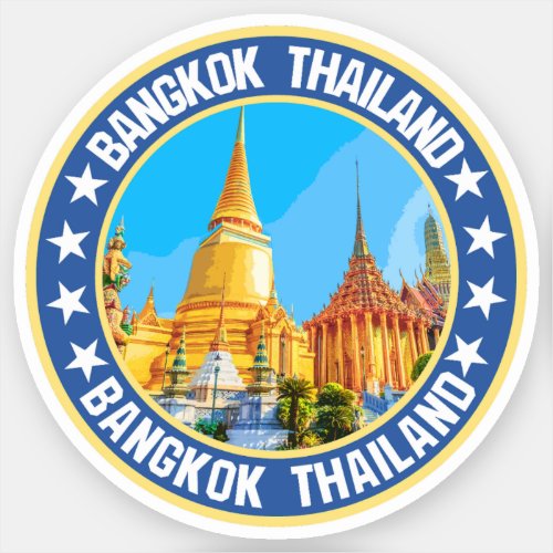 Bangkok Thailand                                   Sticker