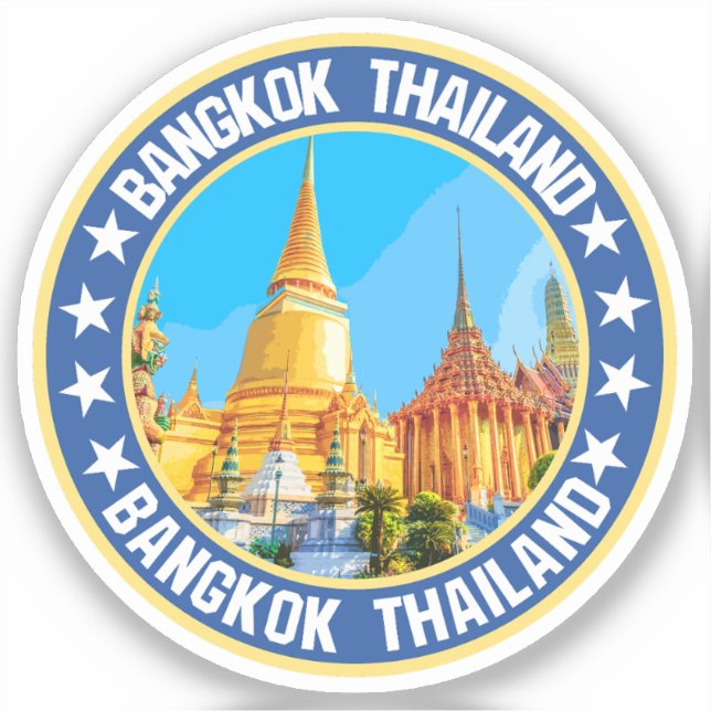 Bangkok Thailand                                   Sticker (Front)