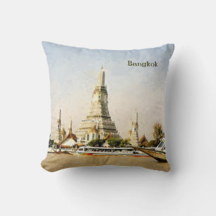 Bangkok, Thailand Throw Pillow