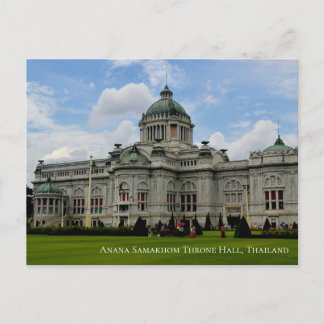 Bangkok Thailand Travel Ananta Samakhom Throne Postcard