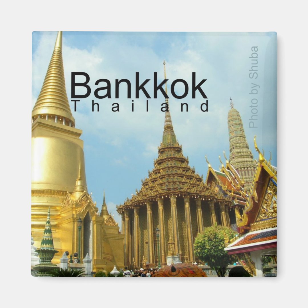 Bangkok Thailand Travel Souvenir Zazzle