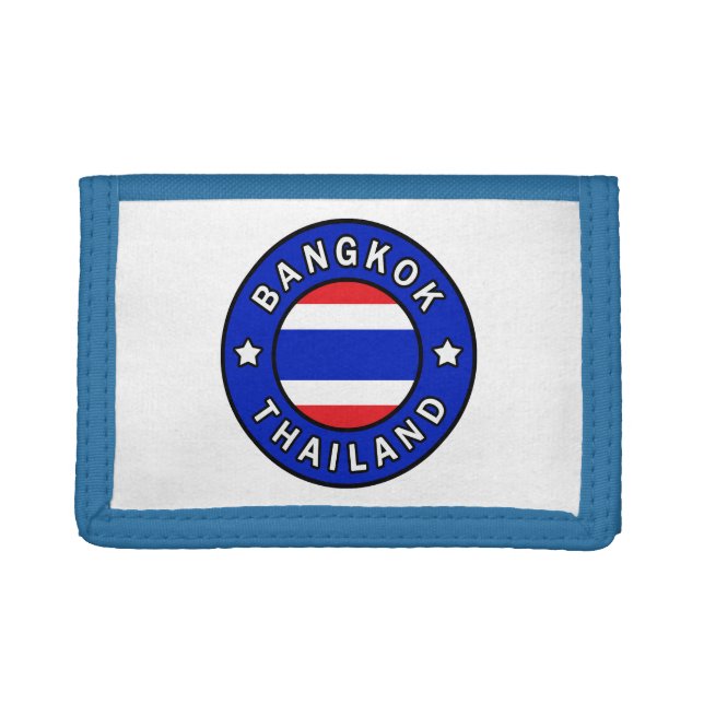 Bangkok Thailand Trifold Wallet (Front)