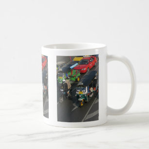 Bangkok Traffic ... Tuk Tuk Racing Coffee Mug