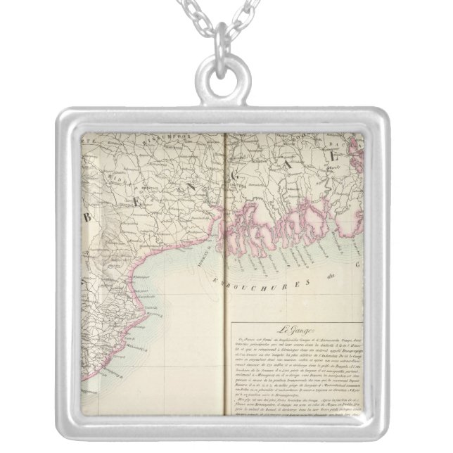 Bangladesh 95 silver plated necklace (Front)