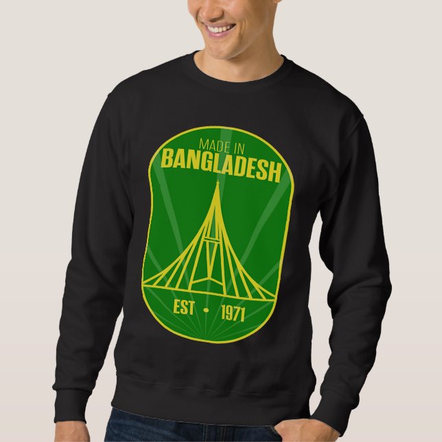 Bangladesh Bangla Bengali Independence Victory Day Sweatshirt (Front)