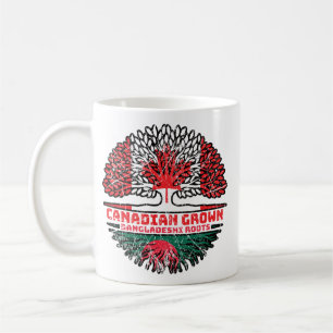 Bangladesh Bangladeshi Canadian Canada Tree Roots Coffee Mug