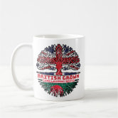 black 15 oz custom coffee mug CUSTOM CATTLE BRAND 15oz Western Black Coffee Mug| Moreland Creative Co