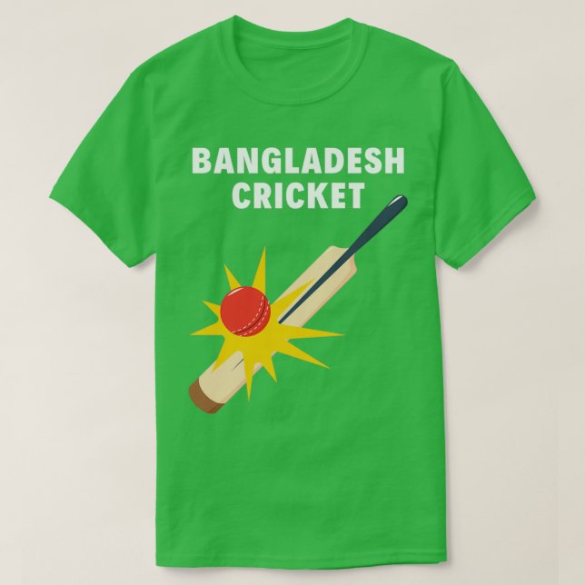 Bangladesh Cricket T-Shirt (Design Front)