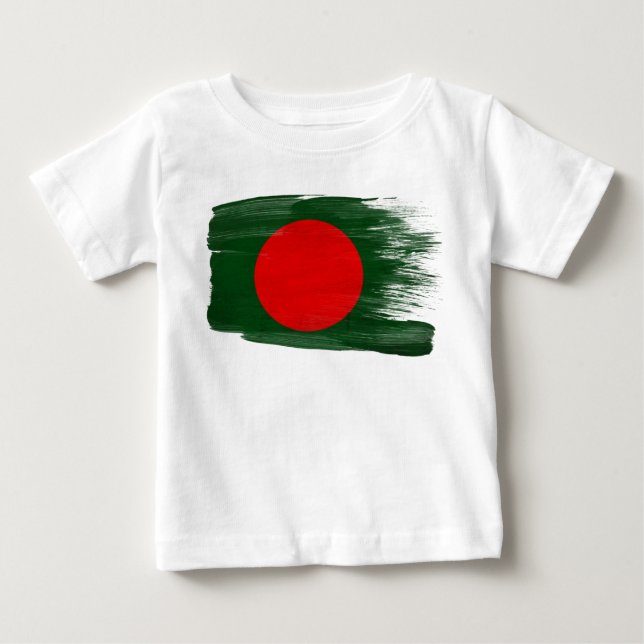 Bangladesh Flag Baby T-Shirt (Front)