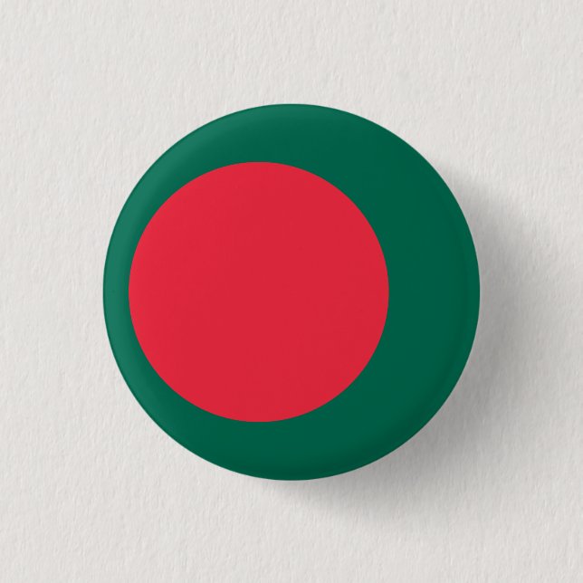 Bangladesh Flag Button (Front)