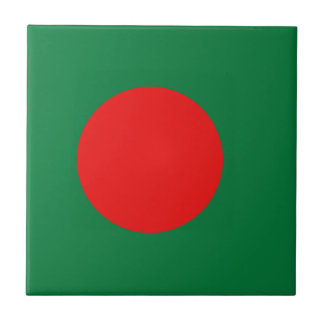 Bangladesh Flag Ceramic Tile