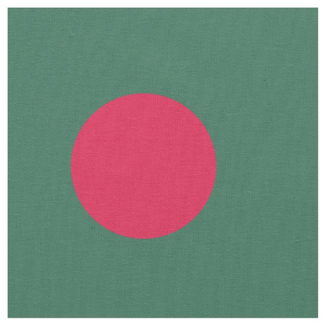 Bangladesh flag fabric (Close Up)