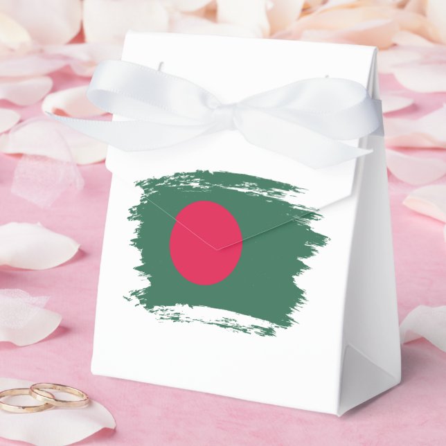 Bangladesh flag favor boxes (Wedding)
