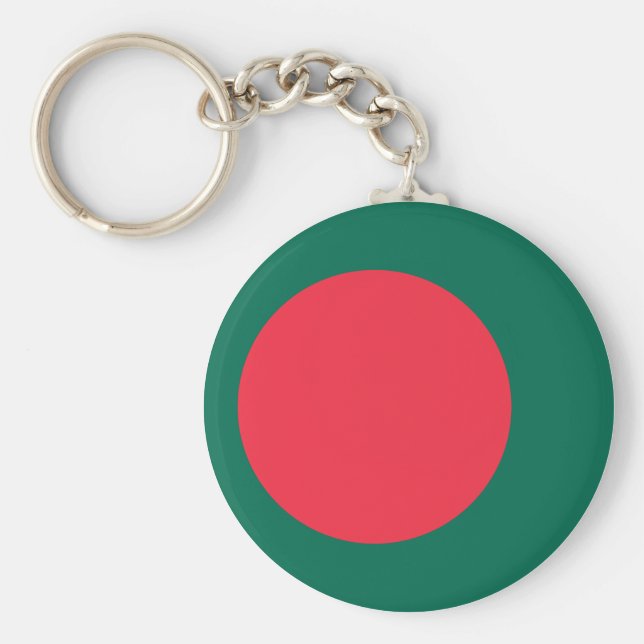 Bangladesh Flag Keychain (Front)