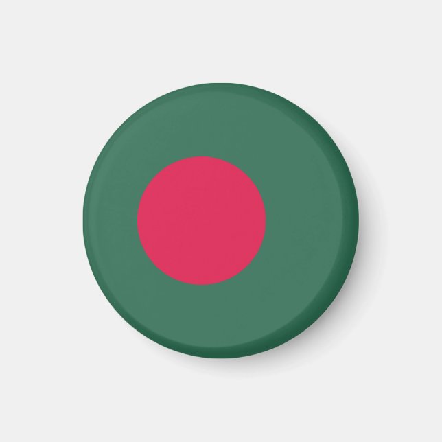 Bangladesh flag magnet (Front)