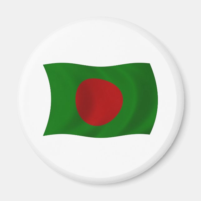 Bangladesh Flag Magnet (Front)