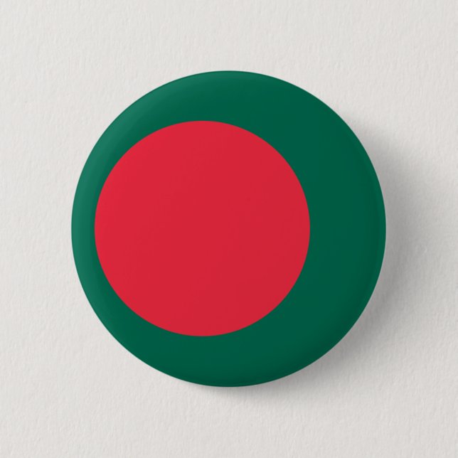 Bangladesh Flag Pinback Button (Front)
