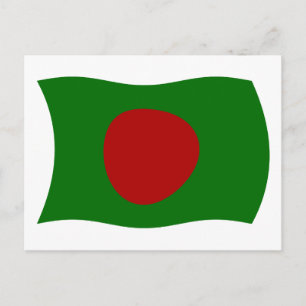 Bangladesh Flag Postcard