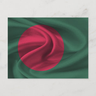 Bangladesh Flag Postcard