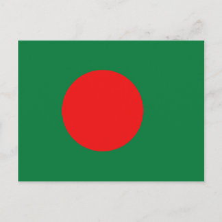 Bangladesh Flag Postcard