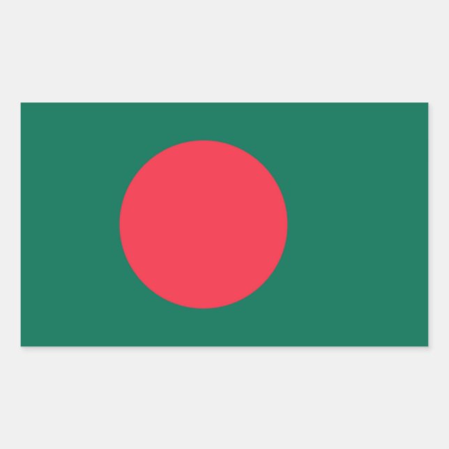 Bangladesh Flag Sticker (Front)