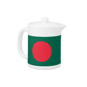 Bangladesh Flag Teapot
