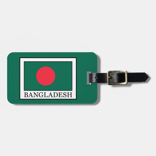 Bangladesh Luggage Tag (Front Horizontal)