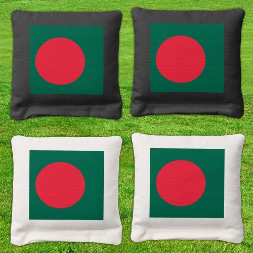 Bangladesh patriotic bags Bangladesh Flag Cornhole Bags