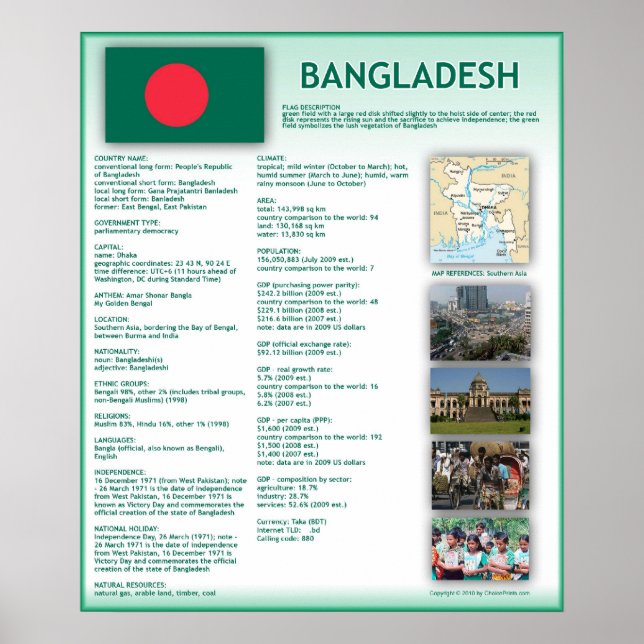 Bangladesh Poster (Front)
