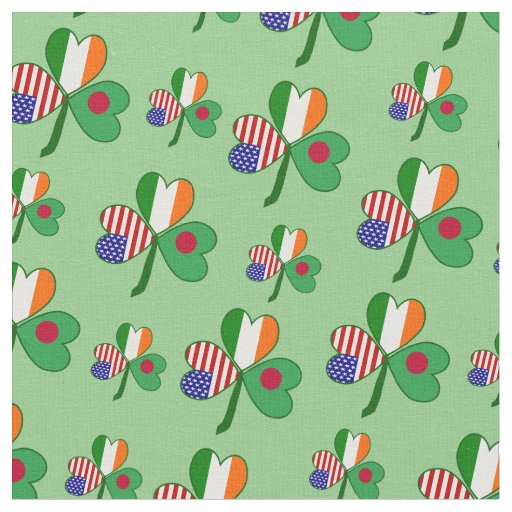 Bangladesh Shamrock Flag Fabric