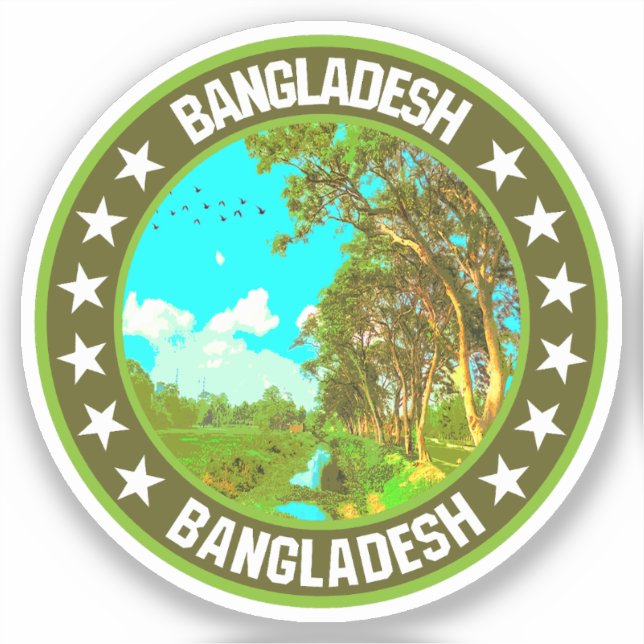 Bangladesh                                         sticker (Front)