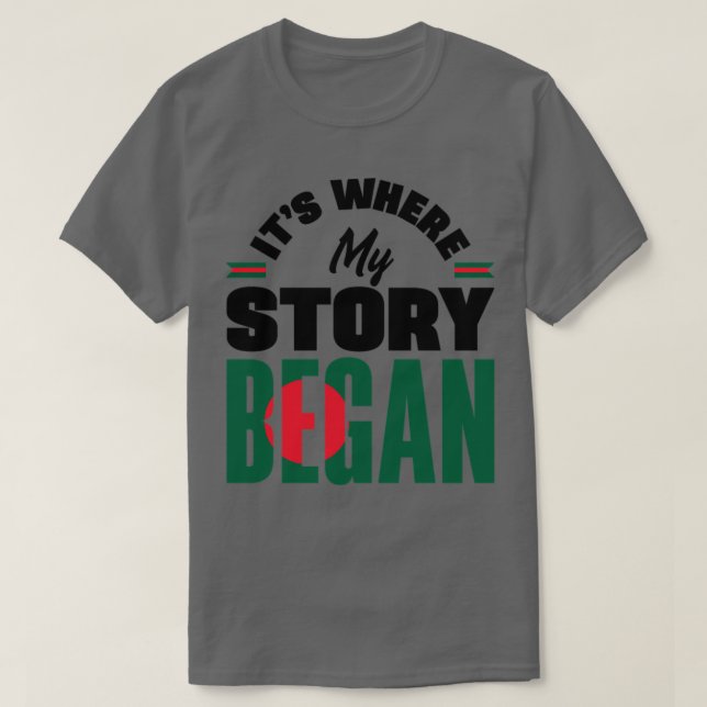 Bangladeshi Bangladesh Bangladeshi Flag Quote24 T-Shirt (Design Front)