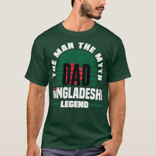 Bangladeshi Bangladesh Bangladeshi Flag Quote8 T_Shirt