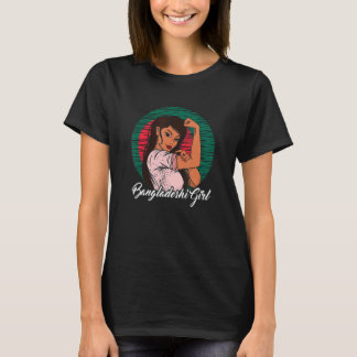 Bangladeshi Flag Bangladesh Bangladeshi Girl T-Shirt