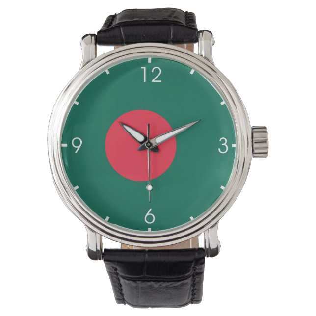 Bangladeshi Flag (Bangladesh) Watch (Front)