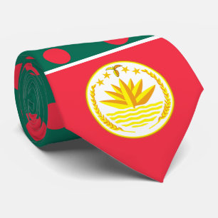 Bangladeshi Flag & National Emblem, Bangladesh Neck Tie