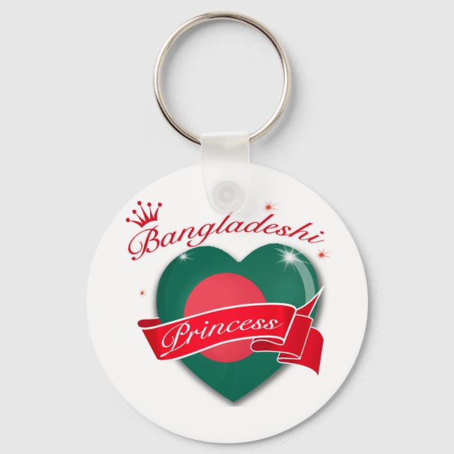 Bangladeshi Princess Keychain (Front)