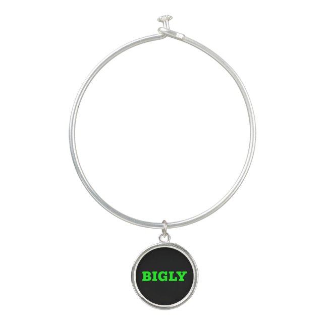BANGLE BRACELET WITH CHARM (Front)