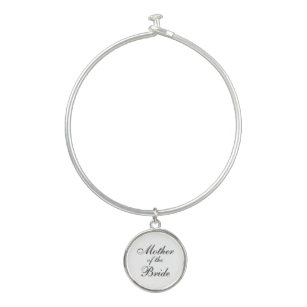 mother of the bride charm bracelet