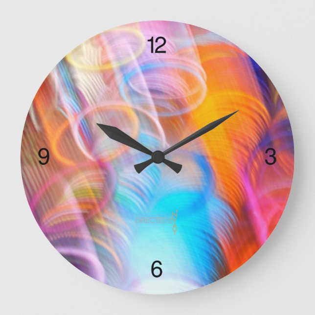 "Bangles To The Future" Clock (Front)