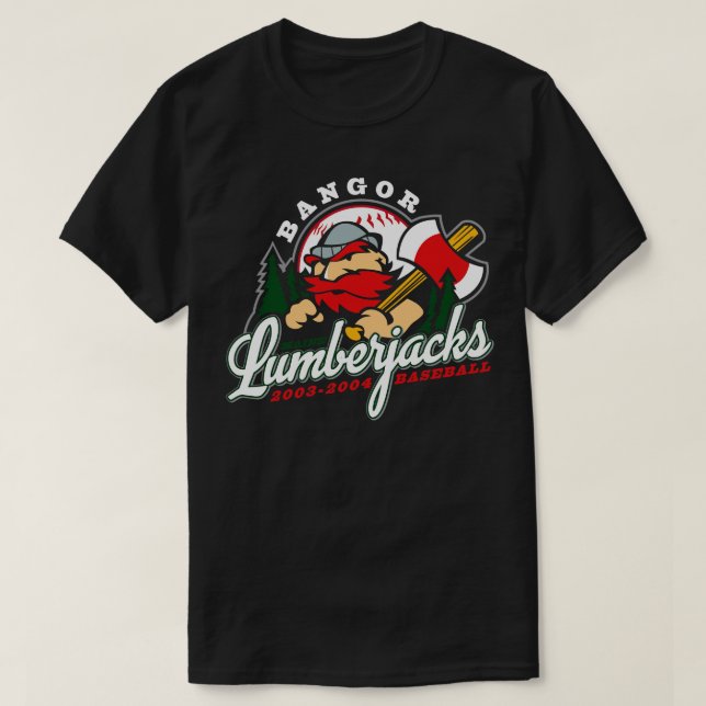 Bangor Lumberjacks T-Shirt (Design Front)