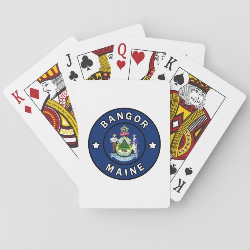 Bangor Maine Playing Cards