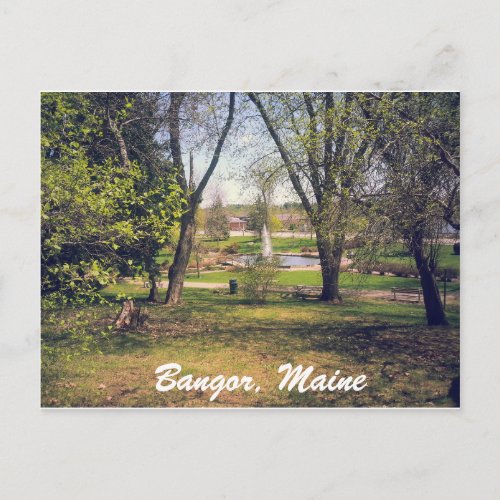 Bangor Maine Post Card