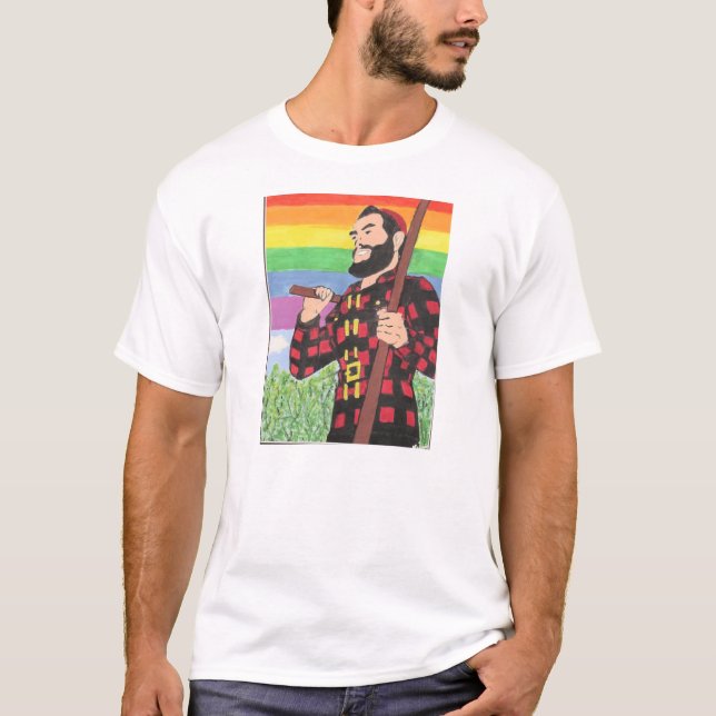 Bangor Pride Paul Bunyan T-Shirt (Front)