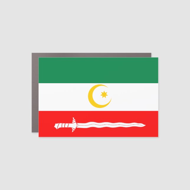 Bangsamoro Flag Car Magnet (Front)