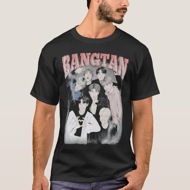 Bangtan Boys Vintage Classic T-Shirt (Front)