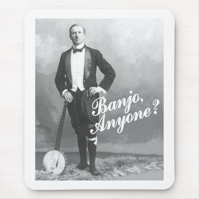 Banjo Anyone Mousepad (Front)