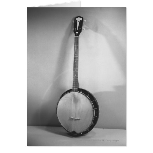 Banjo B&W Cards (Front)